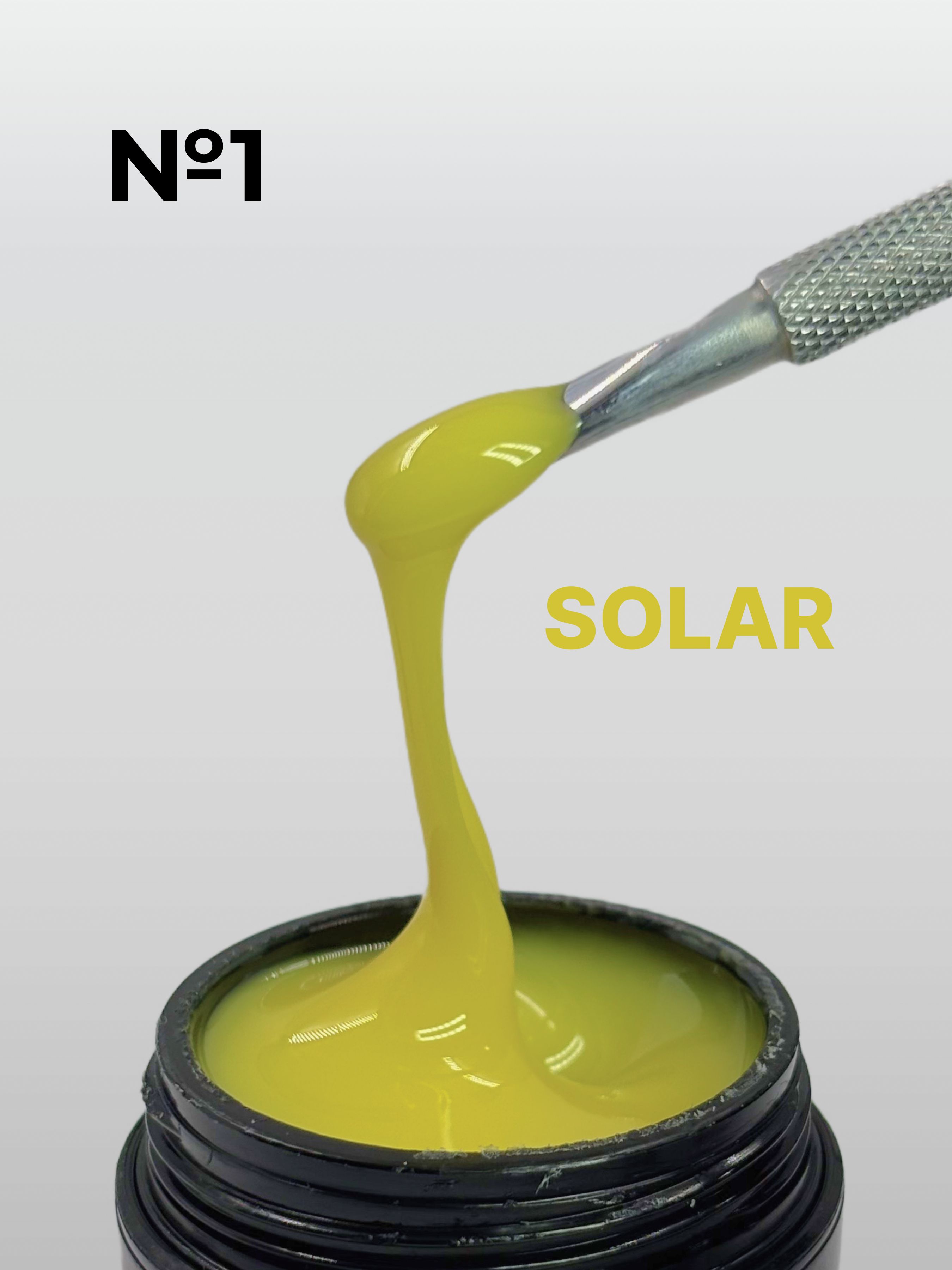 Гель для наращивания и моделирования SOLAR №1(15 мл.)